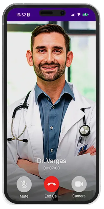 Videollamada con tu médico