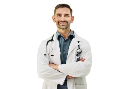 Siempre con un médico atrás